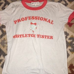 Wildfox ringer T-shirt